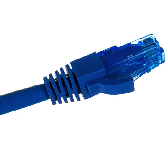 Шнур NIKOMAX U/UTP 4 пары, категория 6, 2хRJ45/8P8C, синий, 0,3м NMC-PC4UE55B-003-C-BL