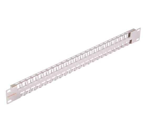 Наборная панель NIKOMAX 19", 1U, металлик NMC-RP48-BLANK-1U-MT