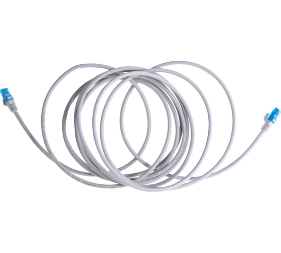 Шнур NIKOMAX U/UTP 4 пары, категория 6, 2хRJ45/8P8C, серый, 5м NMC-PC4UE55B-ES-050-C-GY
