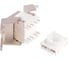 Модуль Keystone NIKOMAX категория 6a, RJ45/8P8C, металлик NMC-KJSA2-ET-MT 2
