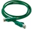 Литой LAN кабель для интернета GCR 1.0m, зеленый VIVLNIC05-1.0m 4