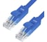 Литой LAN кабель для интернета GCR 2.0m, синий VIVLNIC01-2.0m 1
