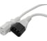 Кабель питания FL-PC-C13/C14-C1-1.0-WH ПВС-АП 3x1.0 С13 - C14, 220/250В, 10А, белый, 1м Filum 00-01060819 8