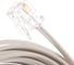 Телефонный патч-корд Hyperline, PC-RJ12-RJ12-3M-WH, 3 м 18630 3