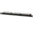 Патч-панель высокой плотности Hyperline, PPHD-19-24-8P8C-C6-110D, 19", 0.5U, 24 порта RJ-45, категория 6, Dual IDC 46979 1