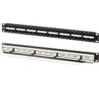 Патч-панель высокой плотности Hyperline, PPHD-19-48-8P8C-C6-110D, 19", 1U, 48 портов RJ-45, категория 6, Dual IDC 38970