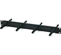 Кабельный организатор с пластиковыми кольцами Hyperline, CM-1U-PL-DBL, двухсторонний, 19", 1U 16518