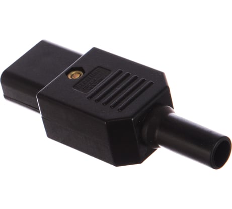 Разъем Hyperline, CON-IEC320C13, IEC 60320 C13, 220В, 10A, на кабель, плоские контакты внутри разъема, прямой, 47865