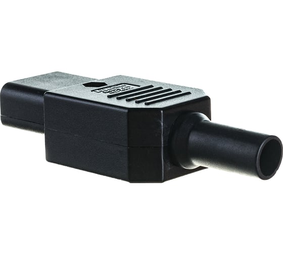 Разъем Hyperline, CON-IEC320C13, IEC 60320 C13, 220В, 10A, на кабель, плоские контакты внутри разъема, прямой, 47865