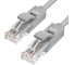 Литой LAN кабель для интернета GCR 3.0m, серый VIVLNIC03-3.0m 1