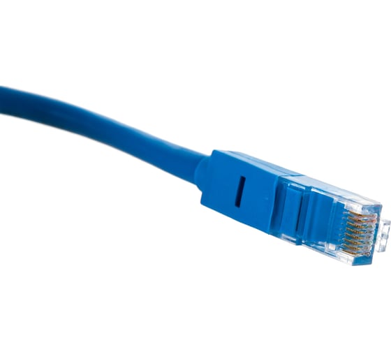 Быстрый LAN кабель для интернета GCR 1.0m, синий LNC601-1.0m