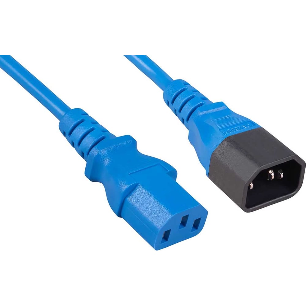 Кабель питания Cabeus монитор-компьютер IEC 320 C13 - IEC 320 C14 (3x0 ...