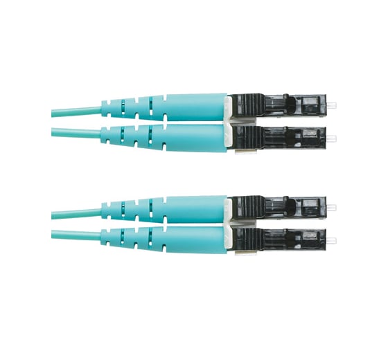 Патч-корд PANDUIT FX2ELLNLNSNM001 Волоконно-оптический LC-LC, многомодовый 50/125 OM3, duplex, 1.6 мм, LSZH, 1 м 252310 1