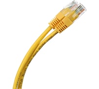 Патчкорд AOpen/Qust литой UTP кат.5е 1м желтый ANP511-1M-Y