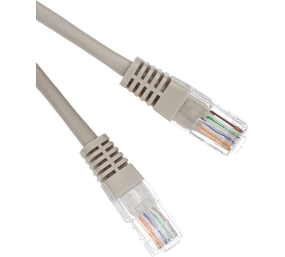 Патчкорд AOpen/Qust литой UTP кат.5е 30м серый ANP511-30M