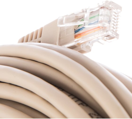 Патчкорд AOpen/Qust литой UTP кат.5е 30м серый ANP511-30M
