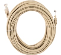 Патчкорд AOpen/Qust литой UTP кат.5е 7.5м серый ANP511-7.5M