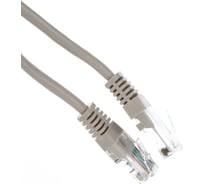 Патчкорд AOpen/Qust литой UTP кат.5е 20м серый ANP511-20M