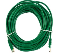 Патчкорд AOpen/Qust литой UTP кат.5е 10м зеленый ANP511-10M-G