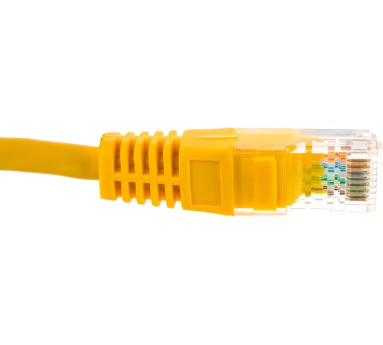 Патчкорд AOpen/Qust литой UTP кат.5е 10м желтый ANP511-10M-Y