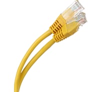 Патчкорд AOpen/Qust литой UTP кат.5е 0,5м желтый ANP511-0.5M-Y