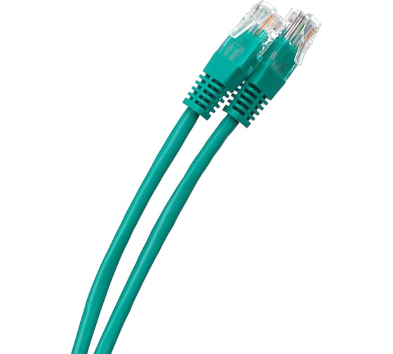 Патчкорд AOpen/Qust литой UTP кат.5е 3м зеленый ANP511-3M-G