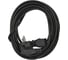 Кабель компьютер-розетка VCOM 220V, угловая евровилка, VDE 3G*0,5mm2 CE021-CU0.5-5M 1