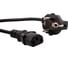 Кабель компьютер-розетка VCOM 220V, угловая евровилка, VDE 3G*0,75mm2 CE021-CU0.75-5M 2