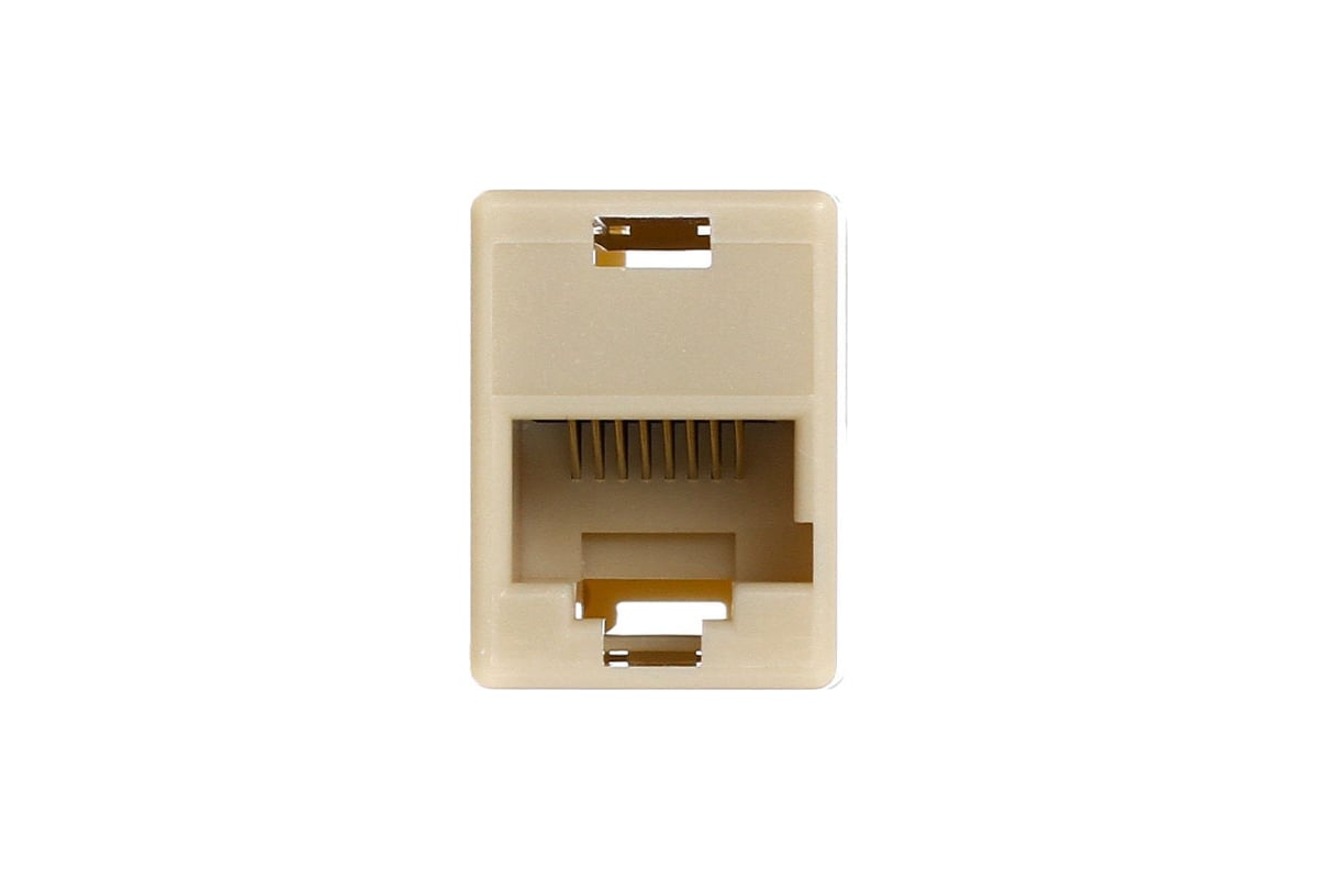 Проходной модуль RJ-45 - RJ-45 VCOM VTE7713 категория 5e, 10 шт. в ...