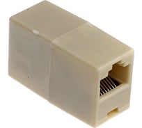 Проходной модуль RJ-45 - RJ-45 VCOM VTE7713 категория 5e, 10 шт. в упаковке VTE7713-1/10