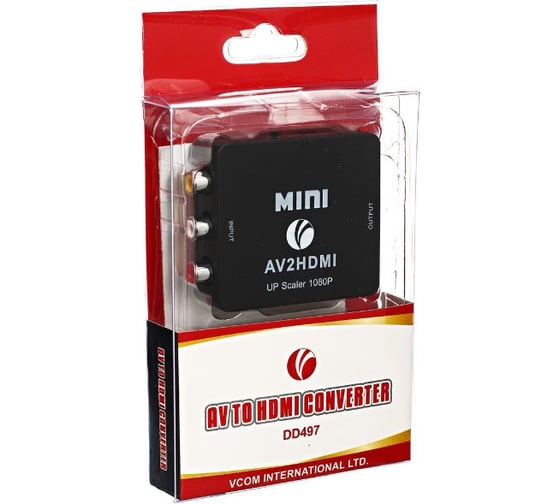 Конвертер VCOM AV = HDMI DD497
