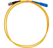 Оптический шнур VCOM FC-SC, UPC, одномодовый, Simplex VSU102-1M