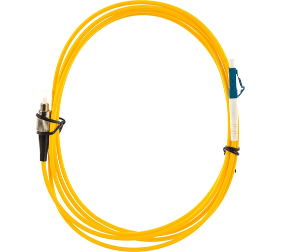 Оптический шнур VCOM LC-FC, UPC, одномодовый, Simplex VSU301-2M