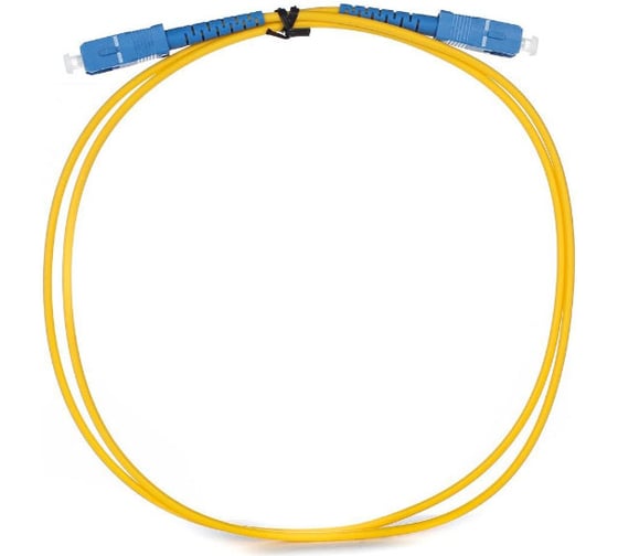 Оптический шнур VCOM SC-SC, UPC, одномодовый, Simplex VSU202-1M