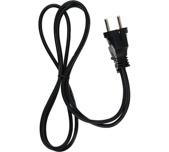 Кабель компьютер-розетка Telecom 220V 1.8м, европейский стандарт TP021-1.8-BK 1