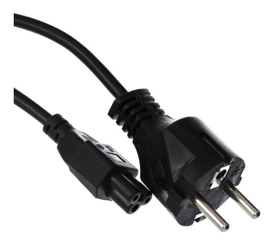 Кабель питания для ноутбуков Telecom 3-pin, с заземлением, 220V, 3,0m TP022-3.0-BK