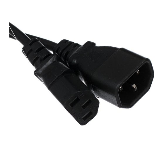 Кабель монитор-компьютер Telecom /UPS-устройство/ 220V, IEC-320-C13/C14 TP020-3.0-BK