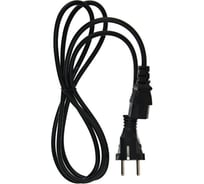 Кабель компьютер-розетка Telecom 220V EU /прямой/ VDE 3GX0,5mm2, медь, 1,8m TE021-CU0.5-1.8M