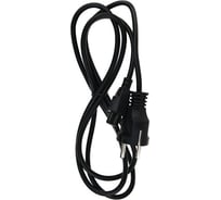 Кабель питания для ноутбуков Telecom 3-pin, с заземлением, 220V TP022-1.8-BK