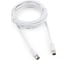 Телевизионный кабель Cablexpert Coaxial, M/F, белый, 5м CCV-515-W-5M 1