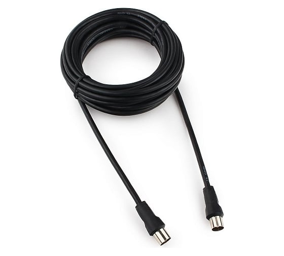 Телевизионный кабель Cablexpert, Coaxial, M/F, 5м, CCV-515-5M