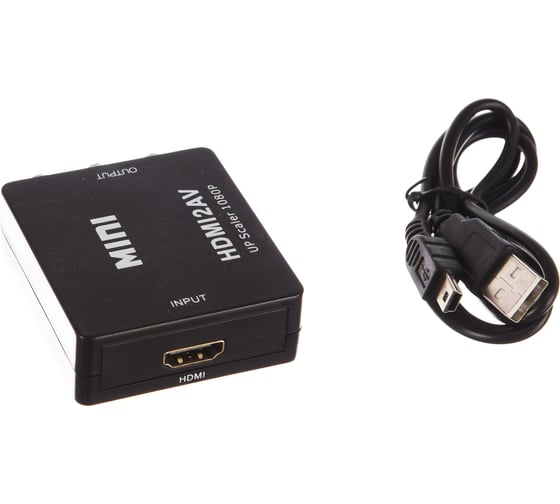 Конвертер HDMI - RCA Cablexpert, HD19Fx3RCA, HDMI 3xRCA, DSC-HDMI-CVBS-001