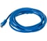 Быстрый LAN кабель для интернета GCR 3.0m, синий, литой LNC601-3.0m 4