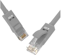 Быстрый LAN кабель GCR для интернета, 3.0m, серый, литой LNC603-3.0m