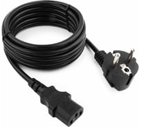 Кабель питания Cablexpert Schuko-C13, 3.0м, 6А, черный, с заземлением PC-186-10 16206341