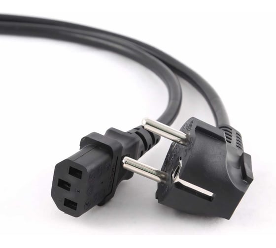 Кабель питания Cablexpert Schuko-C13, 3.0м, 6А, черный, с заземлением PC-186-10