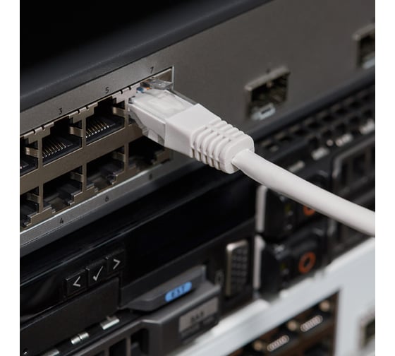 Патч-корд REXANT U/UTP RJ45-RJ45, CAT 5e, LSZH, длина 1,5 метра, серый 18-8004