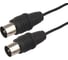 Кабель REXANT ВЧ ТВ штекер - ТВ штекер, длина 10 метров, черный 17-5026 1