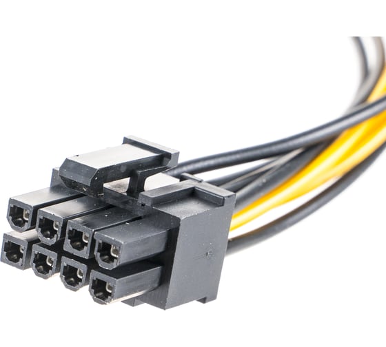 Удлинитель кабеля питания Cablexpert PCI-Express 6+2pin M/ PCI-Express 6+2pin F 30см CC-PSU-84