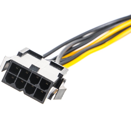 Удлинитель кабеля питания Cablexpert PCI-Express 6+2pin M/ PCI-Express 6+2pin F 30см CC-PSU-84